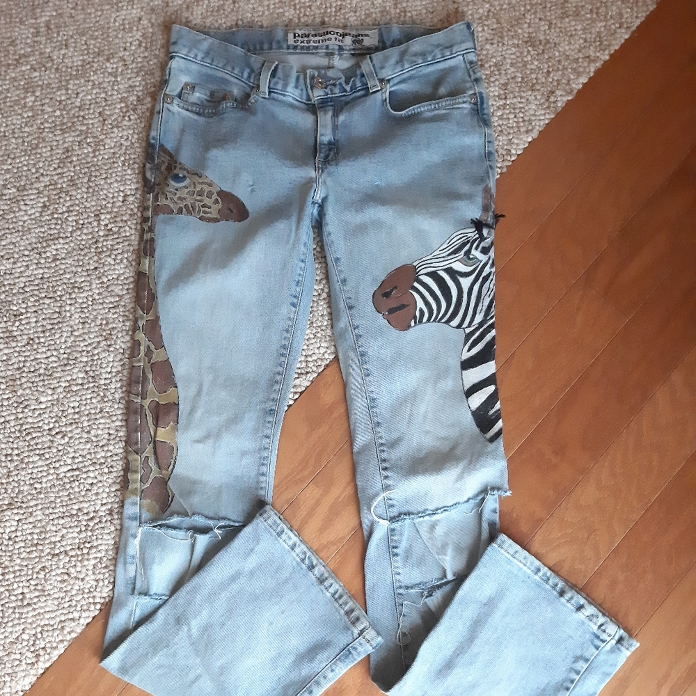 Zoo themed Parasuco Jeans Extreme Fit